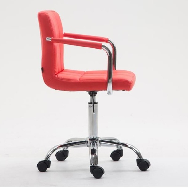 Silla de Oficina BETTY en Piel color Negro