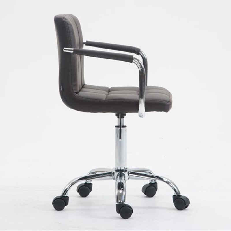 Silla de Oficina BETTY en Piel color Negro