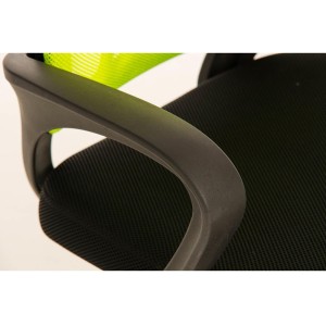 Silla de Confidente SEUL V en malla color amarillo