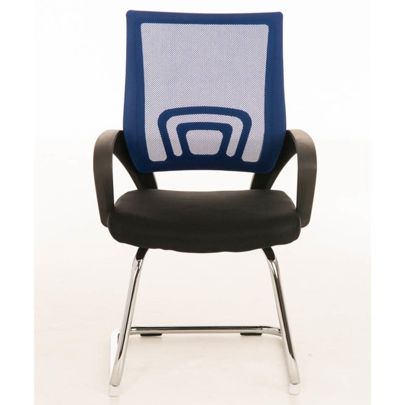 Silla de Confidente SEUL V en malla color negro