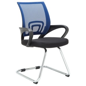 Silla de Confidente SEUL V en malla color negro