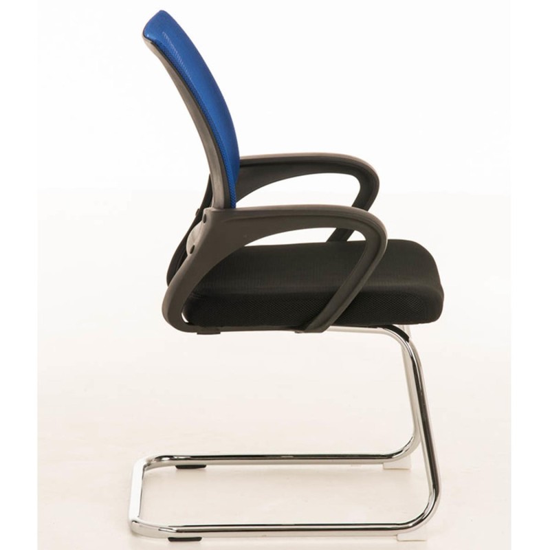 Silla de Confidente SEUL V en malla color negro