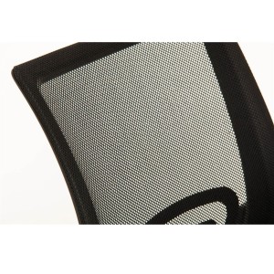 Silla de Confidente SEUL V en malla color negro