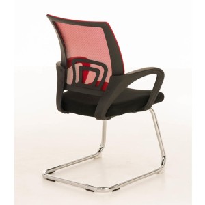 Silla de Confidente SEUL V en malla color negro