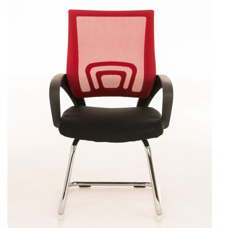 Silla de Confidente SEUL V en malla color negro