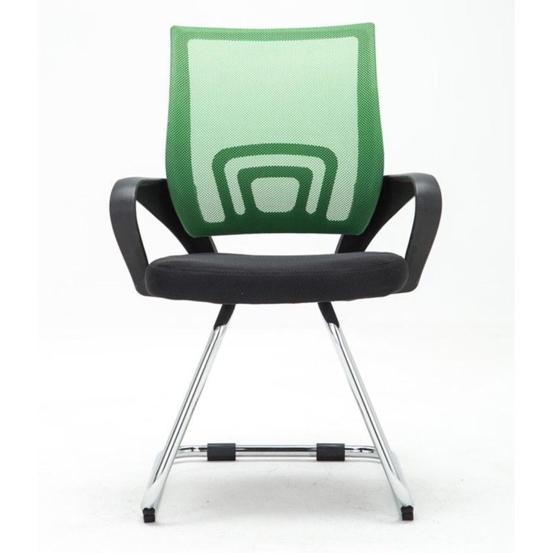 Silla de Confidente SEUL V en malla color negro