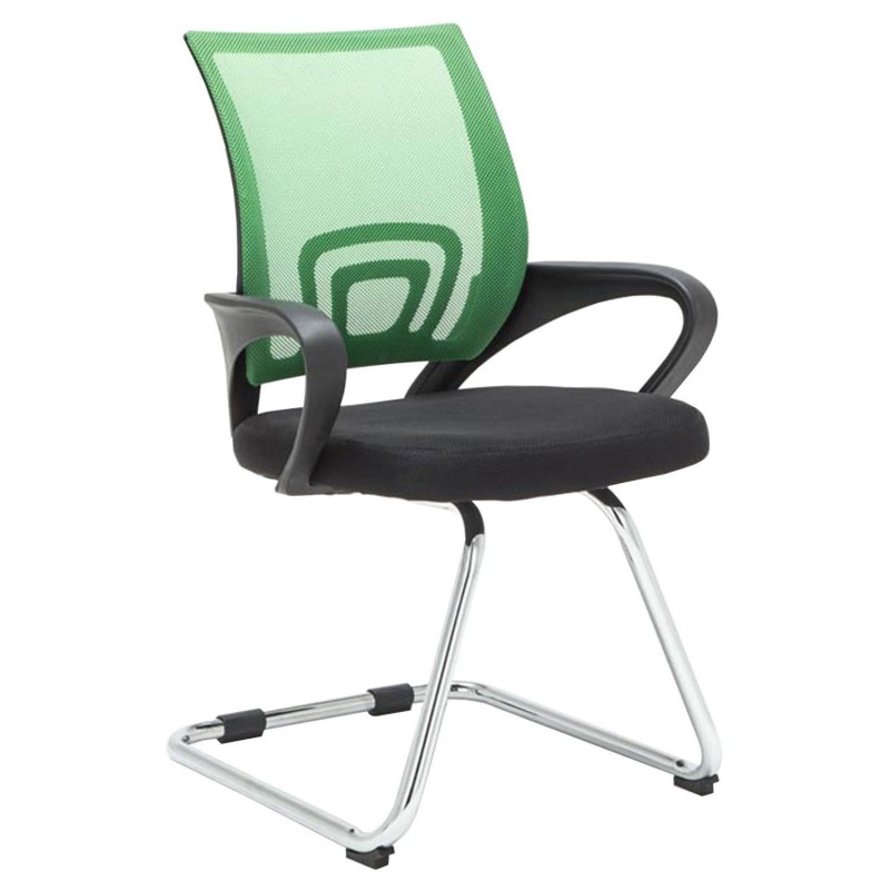 Silla de Confidente SEUL V en malla color negro