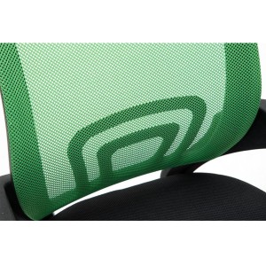 Silla de Confidente SEUL V en malla color negro