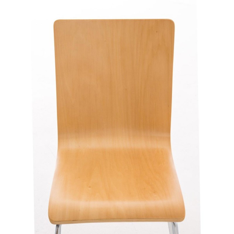 Silla de Confidente PERE, en madera color negro