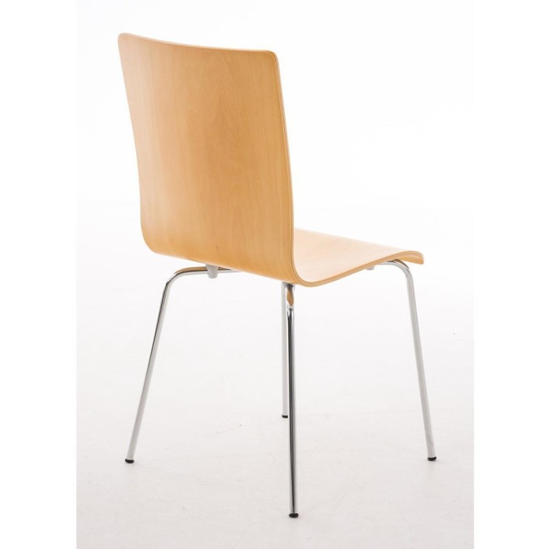 Silla de Confidente PERE, en madera color negro