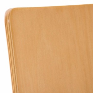 Silla de Confidente PERE, en madera color negro