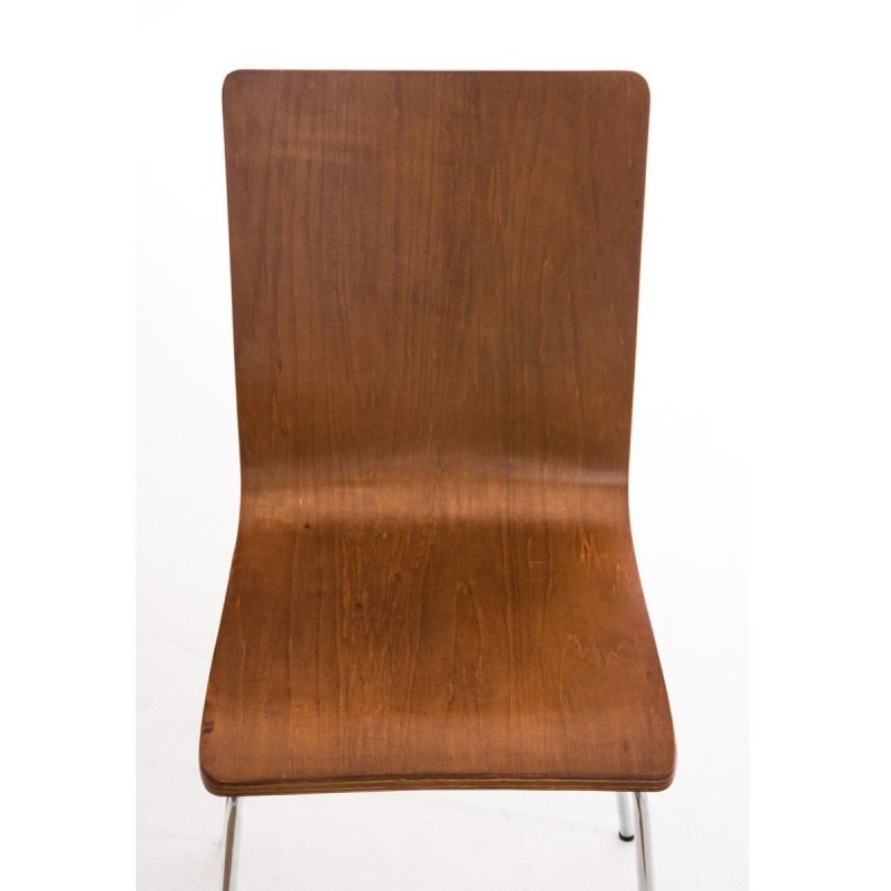 Silla de Confidente PERE, en madera color negro