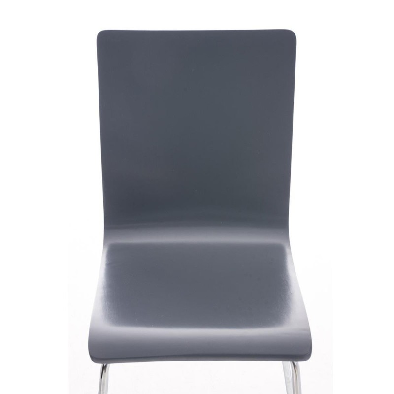 Silla de Confidente PERE, en madera color negro