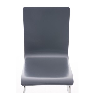 Silla de Confidente PERE, en madera color negro