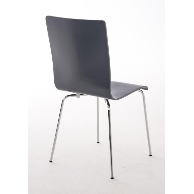 Silla de Confidente PERE, en madera color negro