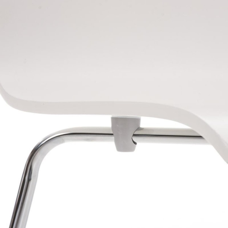 Silla de Confidente PERE, en madera color negro