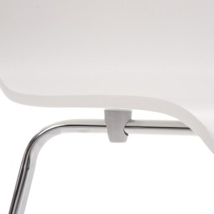 Silla de Confidente PERE, en madera color negro