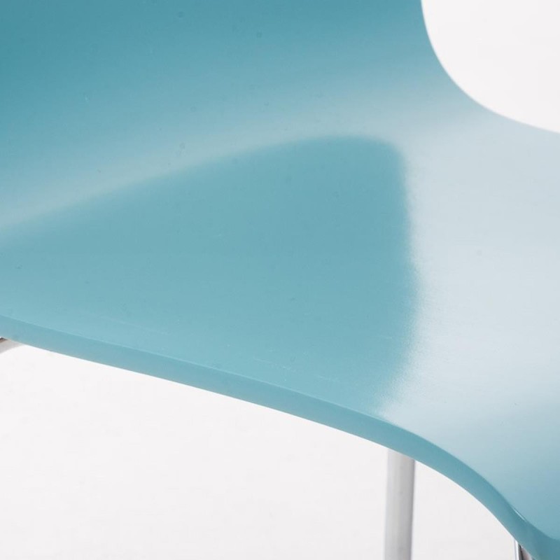 Silla de Confidente PERE, en madera color negro