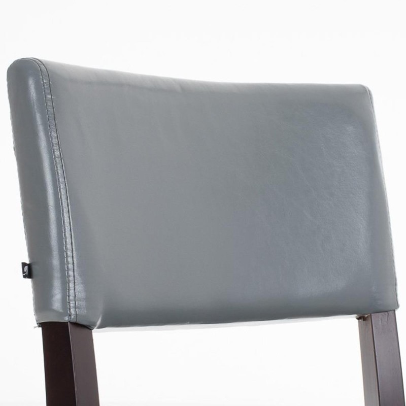 Silla de Confidente CAPULCO, patas marrones en color negro