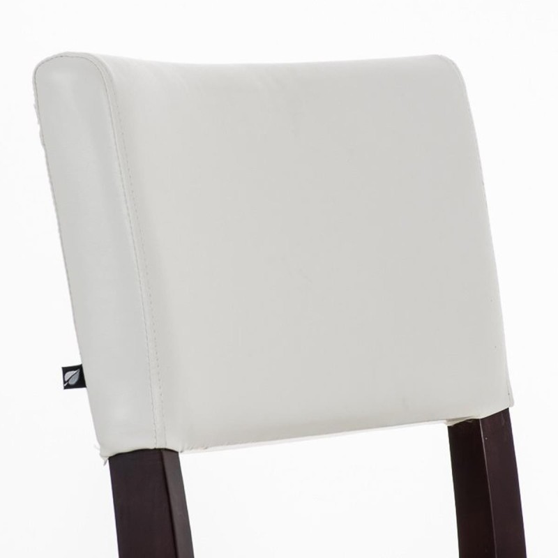 Silla de Confidente CAPULCO, patas marrones en color negro