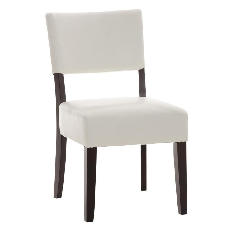 Silla de Confidente CAPULCO, patas marrones en color negro