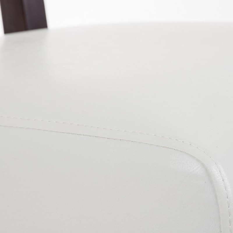 Silla de Confidente CAPULCO, patas marrones en color negro