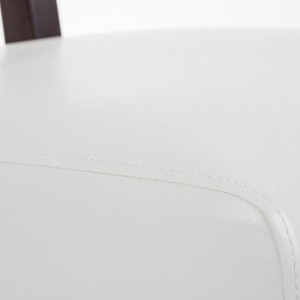 Silla de Confidente CAPULCO, patas marrones en color negro