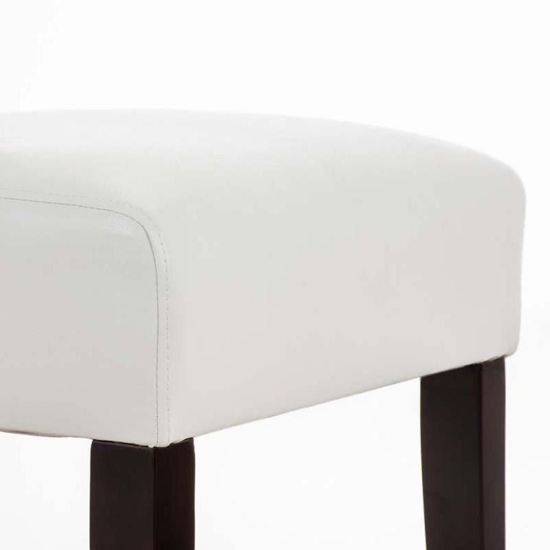 Silla de Confidente CAPULCO, patas marrones en color negro