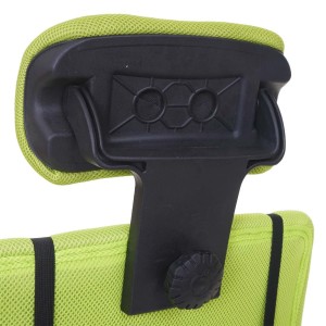 Silla Ergonomica FABIO reclinable, malla color negro