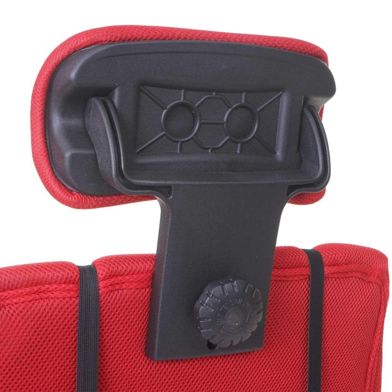 Silla Ergonomica FABIO reclinable, malla color negro