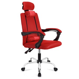 Silla Ergonomica FABIO reclinable, malla color negro