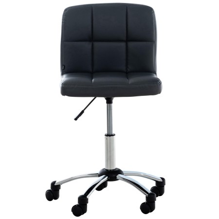 Silla / Taburete de Oficina LUKE en Piel color Gris