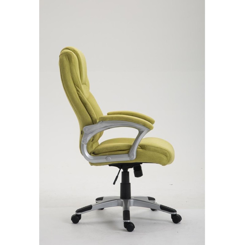 Sillón de oficina BALTIMORE TELA, en color negro