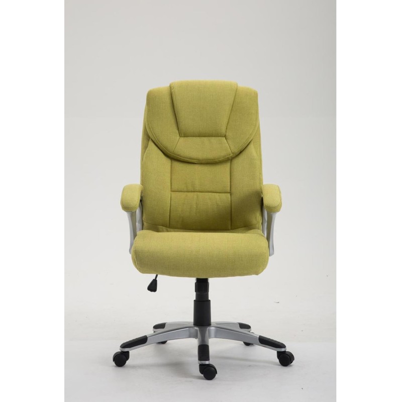 Sillón de oficina BALTIMORE TELA, en color negro