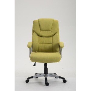 Sillón de oficina BALTIMORE TELA, en color negro