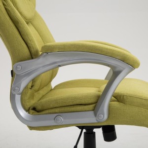 Sillón de oficina BALTIMORE TELA, en color negro