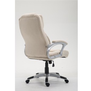 Sillón de oficina BALTIMORE TELA, en color negro