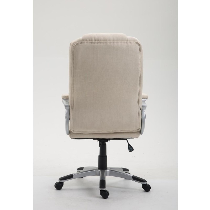 Sillón de oficina BALTIMORE TELA, en color negro