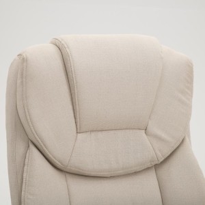 Sillón de oficina BALTIMORE TELA, en color negro