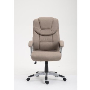 Sillón de oficina BALTIMORE TELA, en color negro