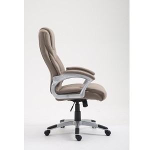 Sillón de oficina BALTIMORE TELA, en color negro