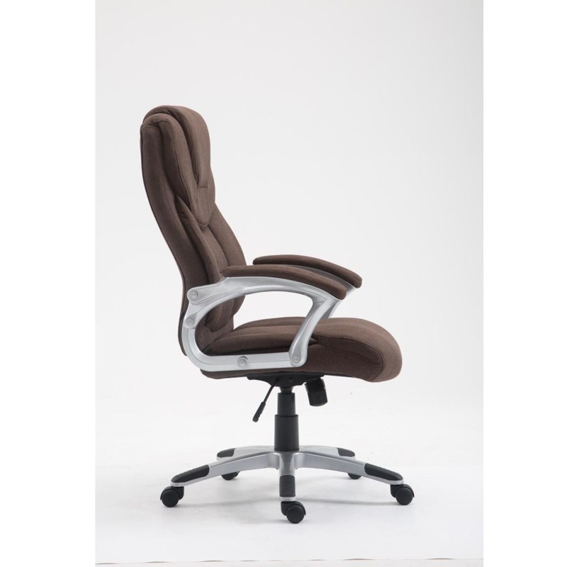 Sillón de oficina BALTIMORE TELA, en color negro