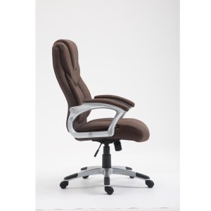 Sillón de oficina BALTIMORE TELA, en color negro