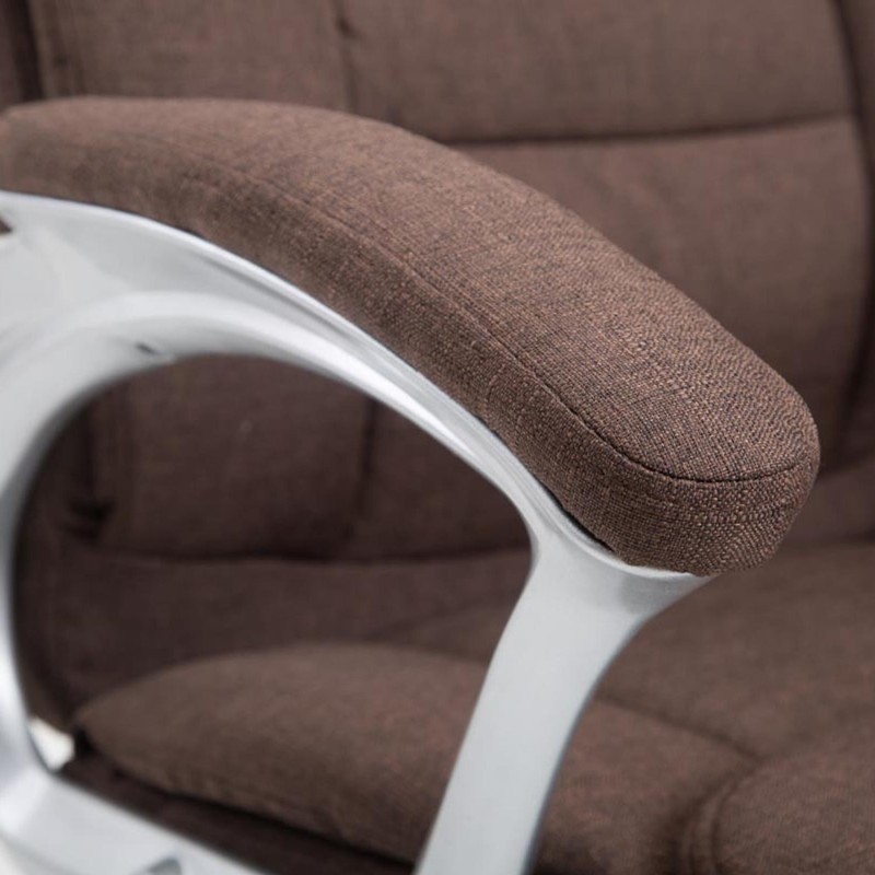 Sillón de oficina BALTIMORE TELA, en color negro