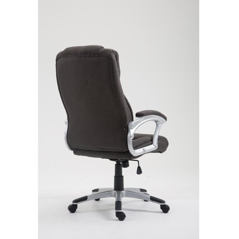 Sillón de oficina BALTIMORE TELA, en color negro