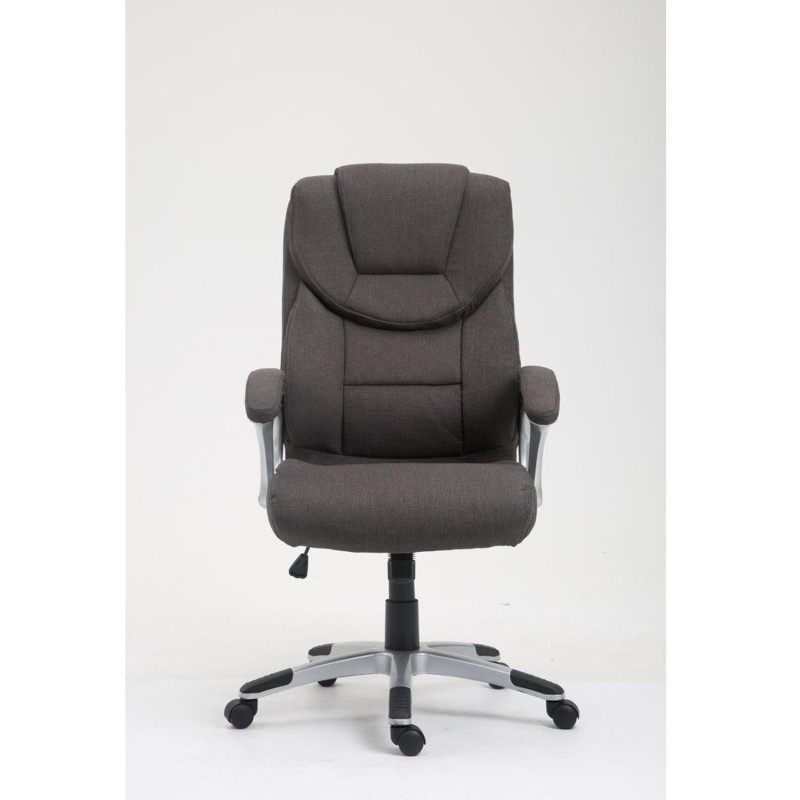 Sillón de oficina BALTIMORE TELA, en color negro