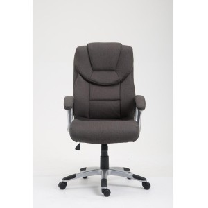 Sillón de oficina BALTIMORE TELA, en color negro