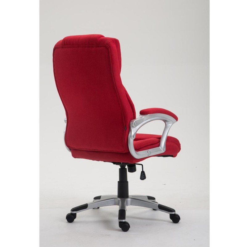 Sillón de oficina BALTIMORE TELA, en color negro