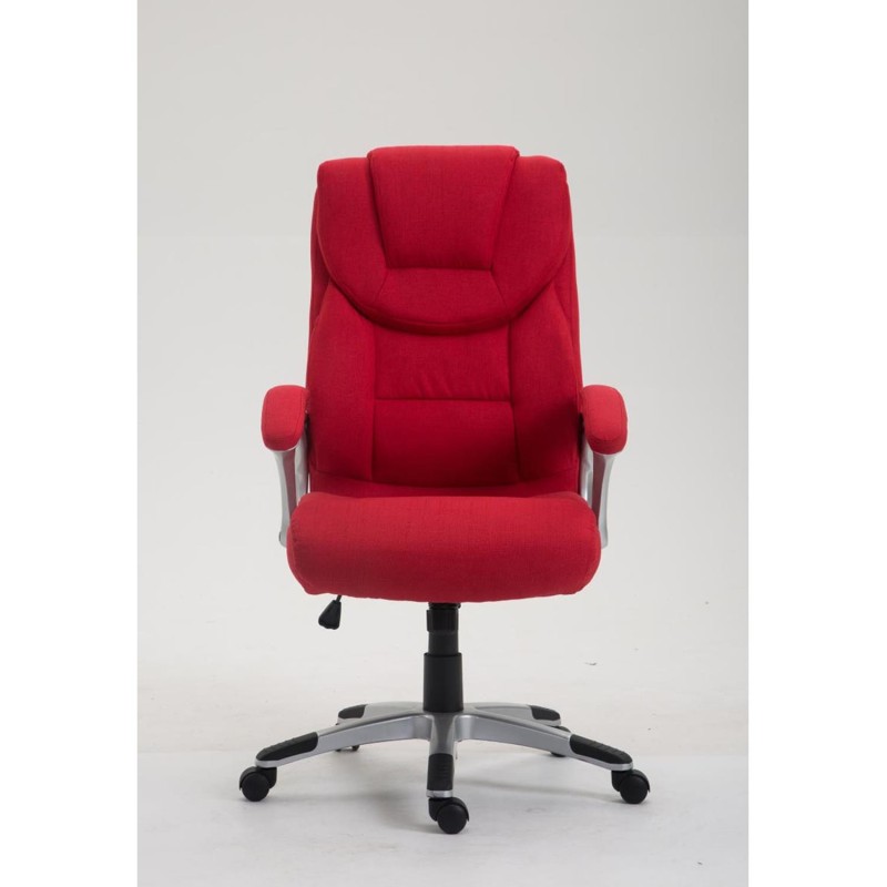 Sillón de oficina BALTIMORE TELA, en color negro