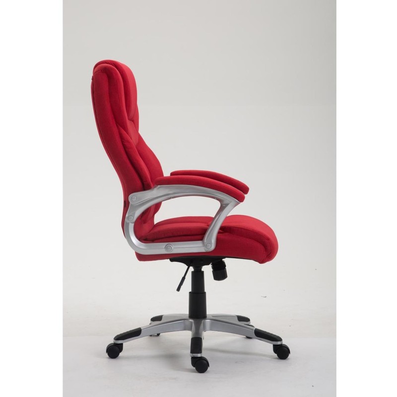 Sillón de oficina BALTIMORE TELA, en color negro